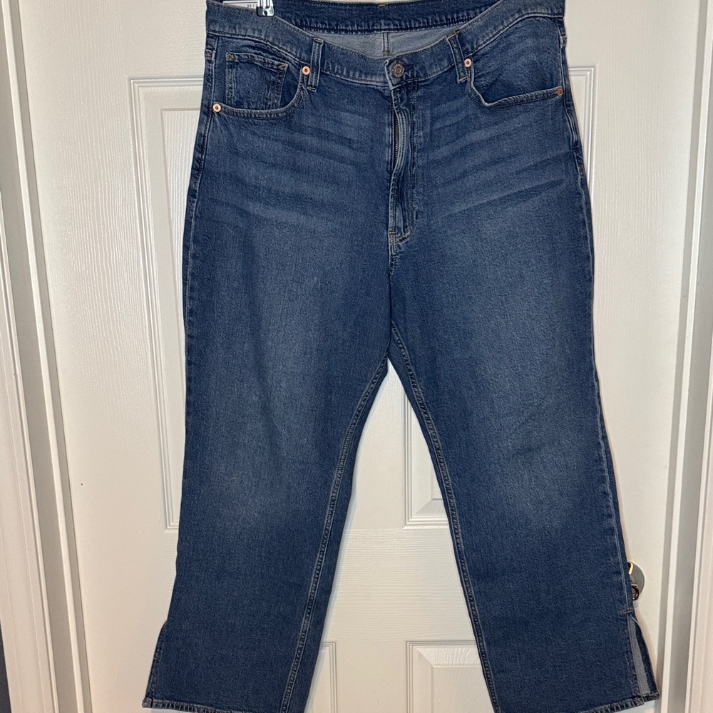 GAP '90s Loose High Rise Blue Jeans